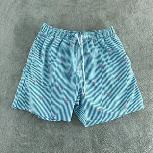 Qranss Board Shorts swim Shorts Mens XL Blue 2839